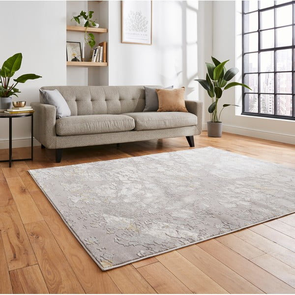 Kilimas šviesiai pilkos spalvos 200x290 cm Apollo – Think Rugs-image-2