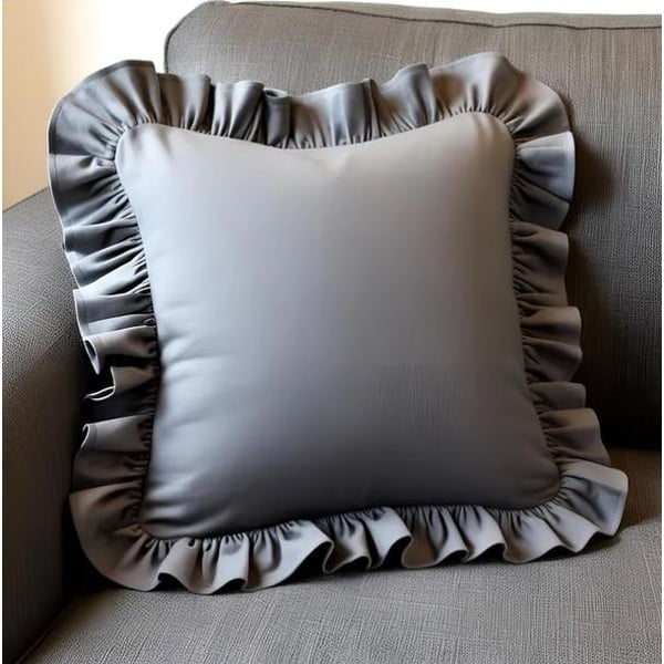 Iš medvilnės mišinio dekoratyvinis pagalvės užvalkalas 40x40 cm Ruffled – Mila Home