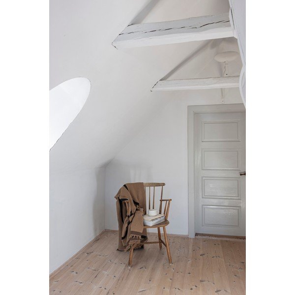 Šviesiai rudos spalvos antklodė ir pledas 130x175 cm Shadow  – Mette Ditmer Denmark-image-1