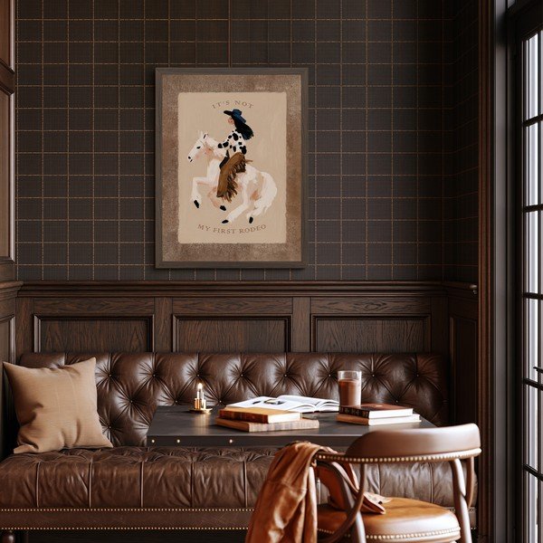 Spausdintas paveikslas su rėmeliu 30x40 cm Rodeo – Styler-image-2