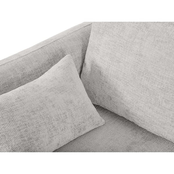 Kampinė sofa šviesiai pilkos spalvos (su kairiuoju kampu) Matera – Cosmopolitan Design-image-1