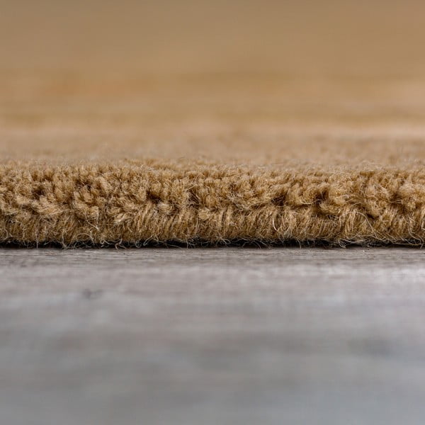 Rankų darbo terakotos spalvos iš vilnos kilimas 120x170 cm Gatsby – Flair Rugs-image-4
