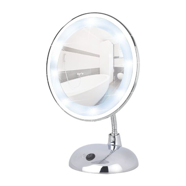Didinamasis veidrodis su LED šviesa Wenko Style