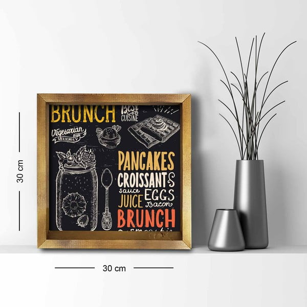 Paveikslas 30x30 cm Brunch - Wallity-image-1