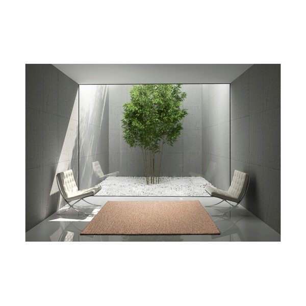 Smėlio spalvos kilimas Universal Catay, 133 x 190 cm-image-1