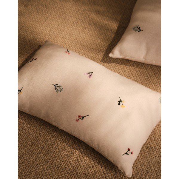 Dekoratyvinis pagalvės užvalkalas iš lino 30x50 cm Sadurni – Kave Home-image-3