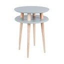 Tamsiai pilkas šoninis staliukas Ragaba UFO, Ø 45 cm