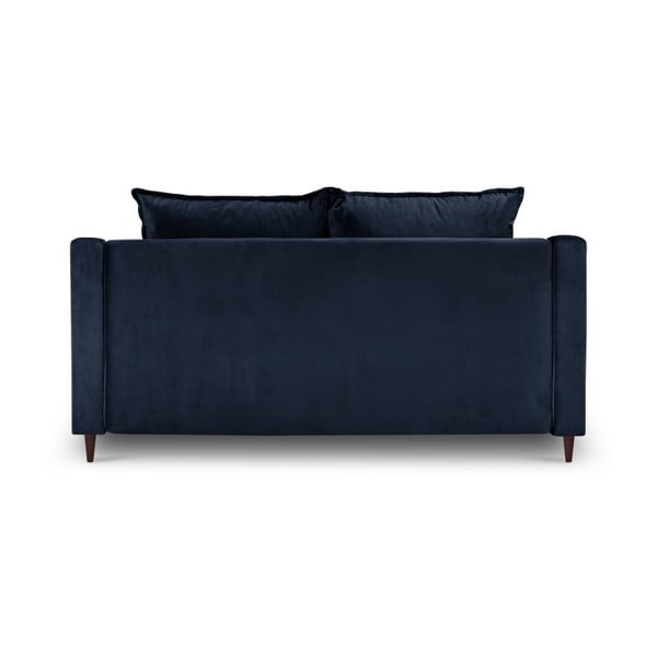 Mėlyna aksominė sofa Mazzini Sofas Freesia, 150 cm-image-3