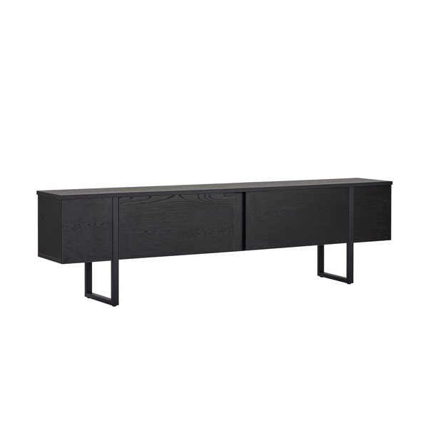 Juodos spalvos TV spintelė 180x50x30 cm Onera – Kalune Design
