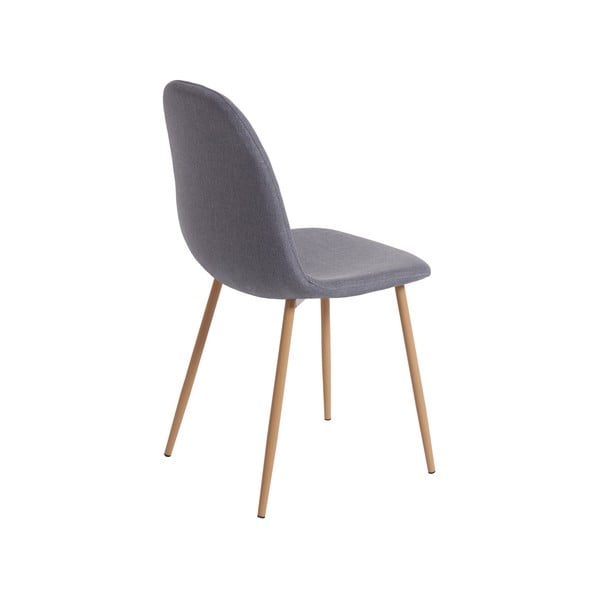 2 šviesiai pilkų valgomojo kėdžių rinkinys Bonami Essentials Lissy-image-2