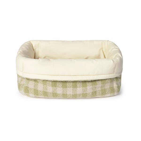 Šviesiai žalios spalvos iš tekstilės vaikiškas krepšys 30x20x20 cm Swan Matcha – Lorena Canals-image-3