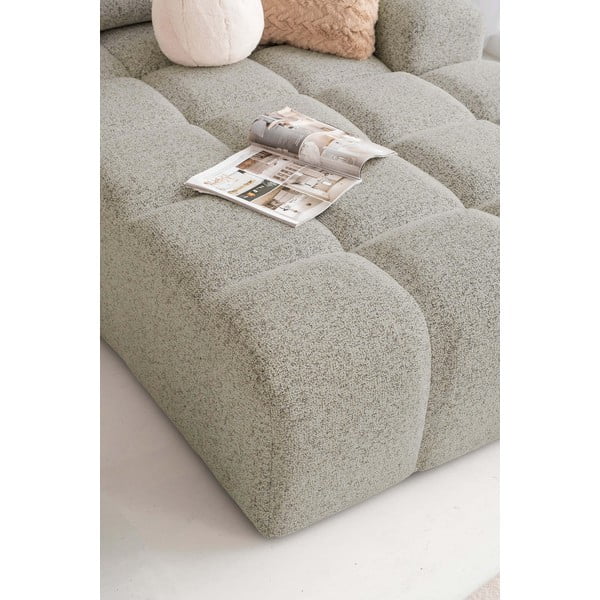 Šviesiai rudos spalvos sulankstoma/su sandėliavimo vieta modulinė kampinė sofa (su dešiniuoju kampu) Lulu – Miuform-image-3