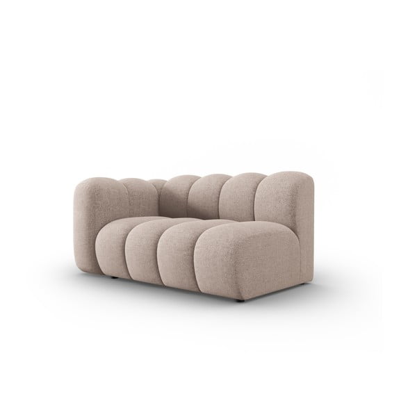 Modulinė sofa smėlio spalvos (su kairiuoju kampu) Lupine – Micadoni Home-image-2