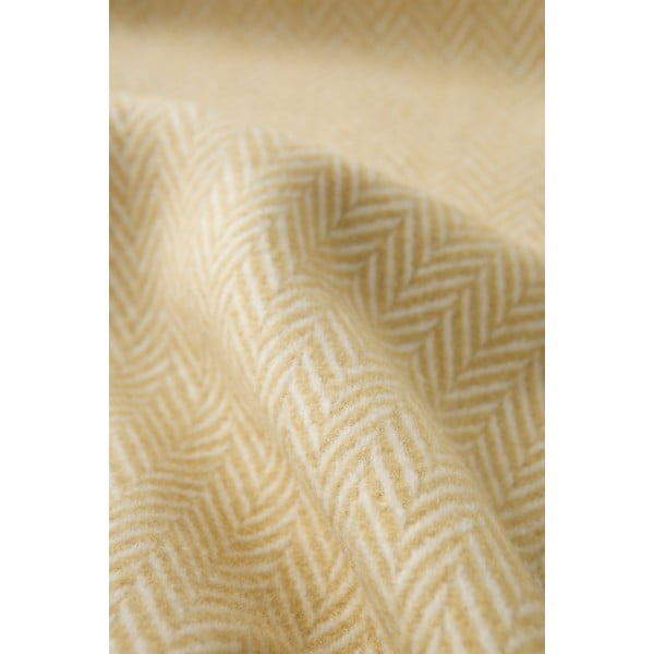 Pilkai rudas medvilninis pledas Euromant Skyline, 140 x 180 cm-image-3