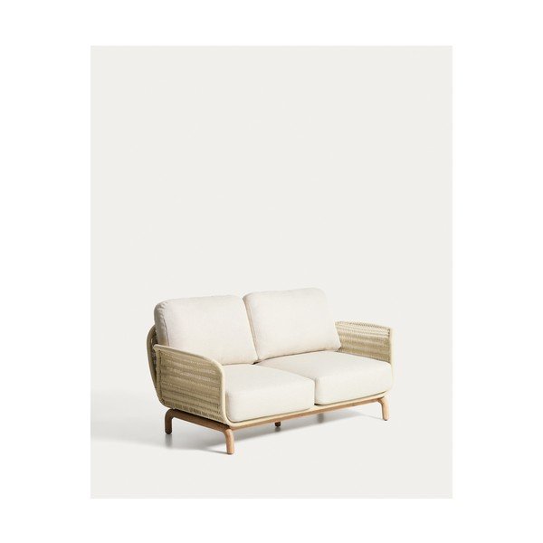 Smėlio spalvos iš audinio sodo sofa Alipa – Kave Home-image-4