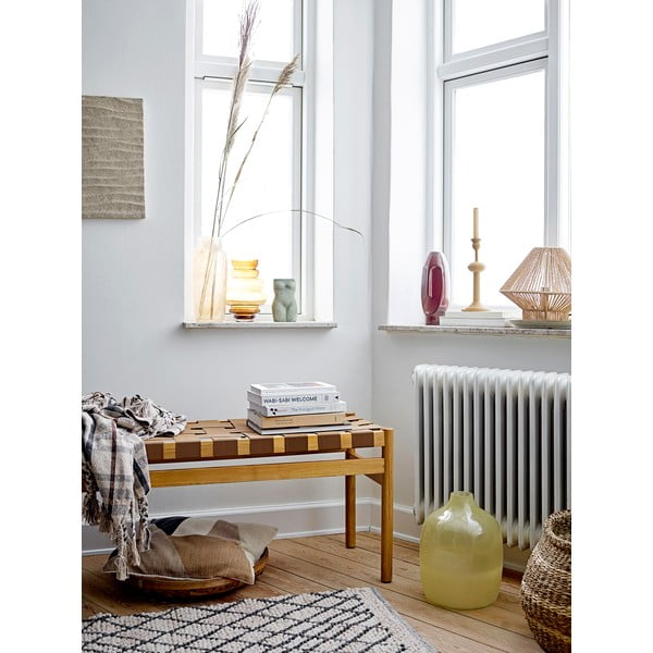 Pilkai žalia terakotos vaza Bloomingville Emeli, aukštis 16 cm-image-1