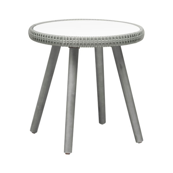 Šviesiai pilkos spalvos sodo poilsio baldų komplektas Bistro – Unique Furniture-image-3