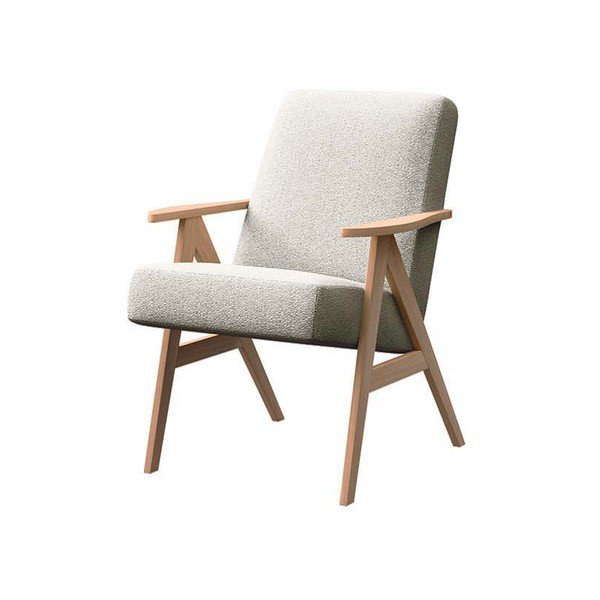 Krėslas baltos spalvos Ribo – Ame Yens-image-2