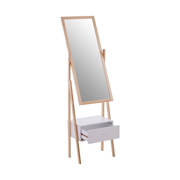 Pastatomas veidrodis su medžio masyvo rėmu 45x160 cm Rostok – Premier Housewares