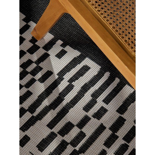 Juodos spalvos/kreminės spalvos lauko ir vidaus kilimas 120x170 cm Haringey Acacia – Ted Baker-image-2