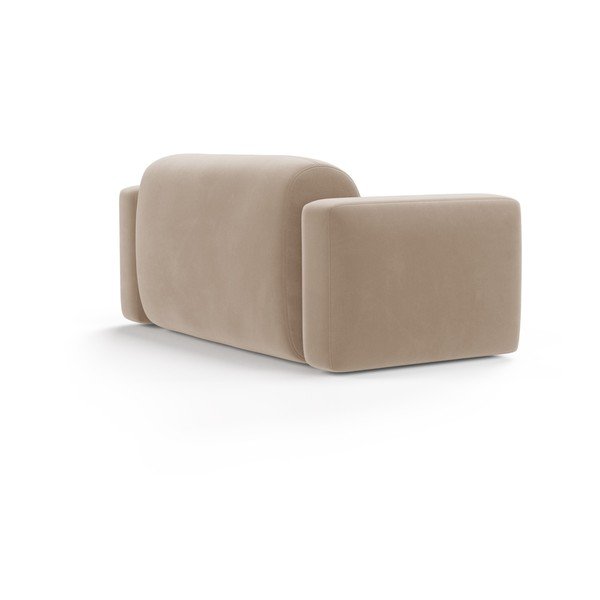 Smėlio spalvos iš velveto sofa 180 cm Strino – Cosmopolitan Design-image-2