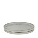 Lėkštės baltos spalvos iš akmens 2 vnt. ø 20 cm Sand Grain – Mette Ditmer Denmark