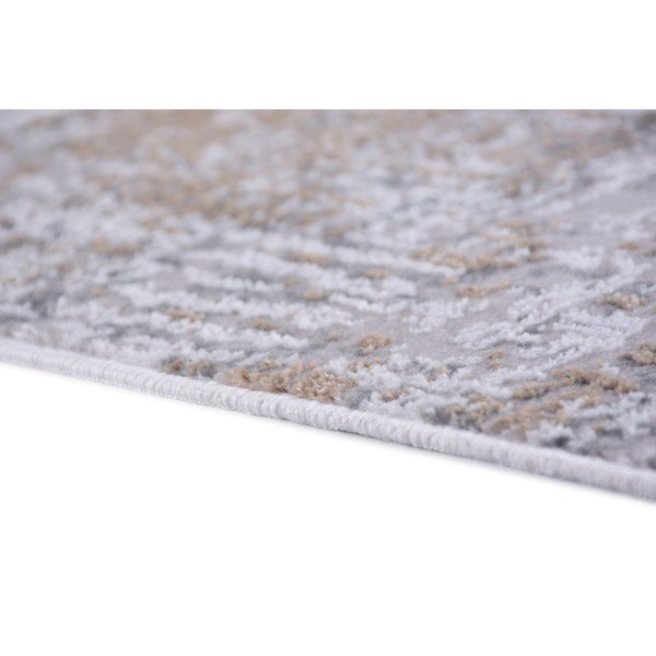 Iš medvilnės laiptų kilimėlių rinkiniai pilkos spalvos/smėlio spalvos 16 vnt. 25x65 cm Milano Bej – Vitaus-image-3