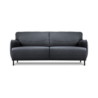 Mėlyna odinė sofa Windsor & Co Sofas Neso, 175 x 90 cm
