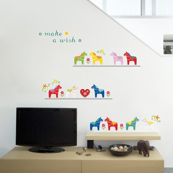 Lipdukas Fanastick Small Colorful Horses-image-1