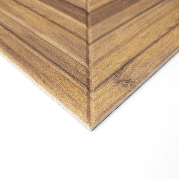 Iš tekstilės akustinės plokštės 2 vnt. 60x60 cm Light Timber II – Styler-image-3