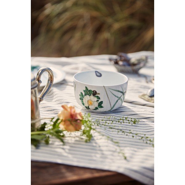Skirta sriubai baltos spalvos iš porceliano  mažas dubuo 600 ml Hammershøi Summer – Kähler Design-image-2