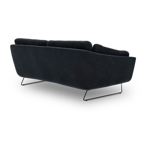 Tamsiai mėlyna aksominė sofa Windsor & Co Sofas Gravity-image-3