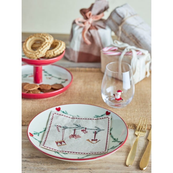 Iš popieriaus servetėlės 20 vnt. 33x33 cm Yule – Bloomingville-image-1