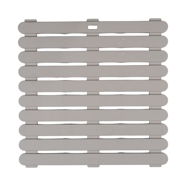 Iš plastiko vonios kilimėlis smėlio spalvos 55x55 cm – Wenko