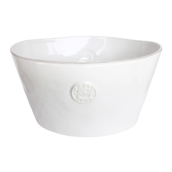 Baltas keramikos dubuo Costa Nova, 6,98 l