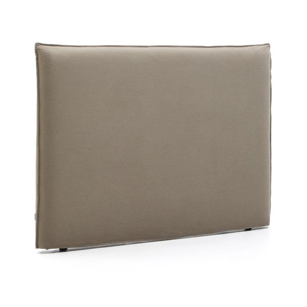 Taupe spalvos iš audinio galvūgalis 180x118 cm Jaira – Kave Home