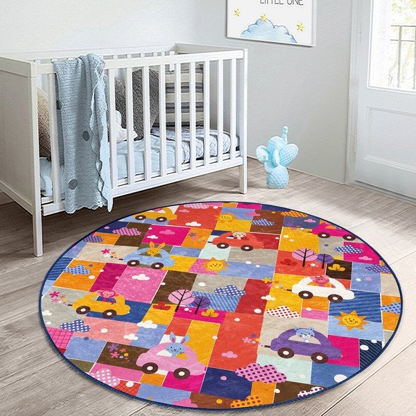 Vaikiškas kilimas ø 120 cm Comfort – Mila Home-image-2