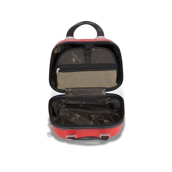 Raudonas moteriškas kelioninis lagaminas My Valice SMART BAG LASSO Make Up & Hand Suitcase-image-3