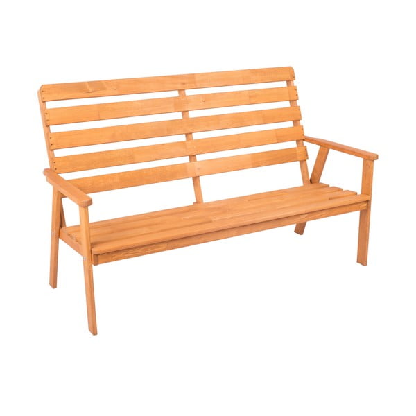 Sodo valgomojo komplektas iš medienos masyvo 4 žmonėms Sylva – Rojaplast-image-1