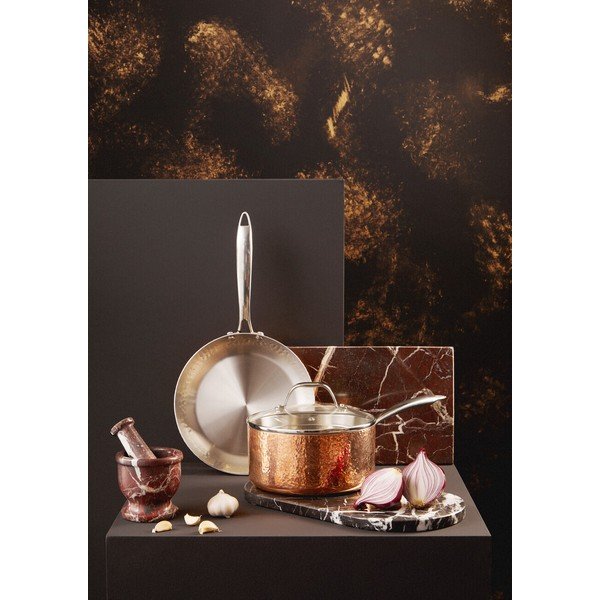 Puodas iš nerūdijančio plieno su dangčiu 2,2 l Minerva – Premier Housewares-image-1