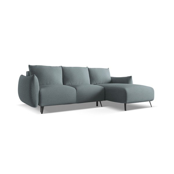 Šviesiai mėlynos spalvos kampinė sofa (su dešiniuoju kampu) Malie – Makamii-image-2