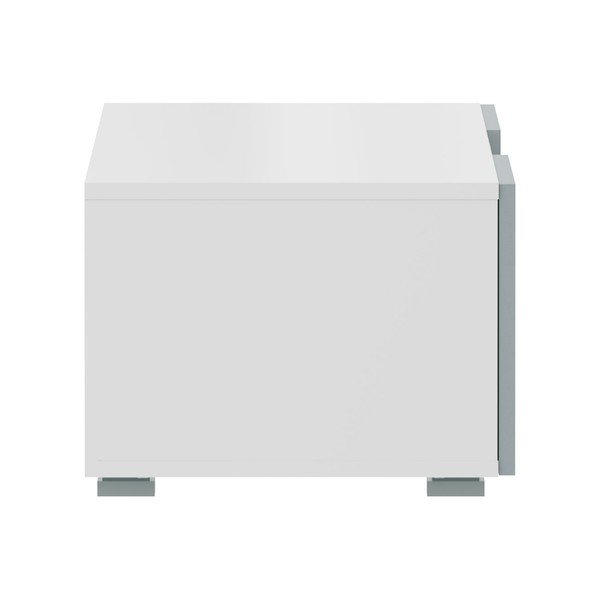 TV spintelė baltos spalvos/pilkos spalvos 140x31 cm Podium – TemaHome-image-4