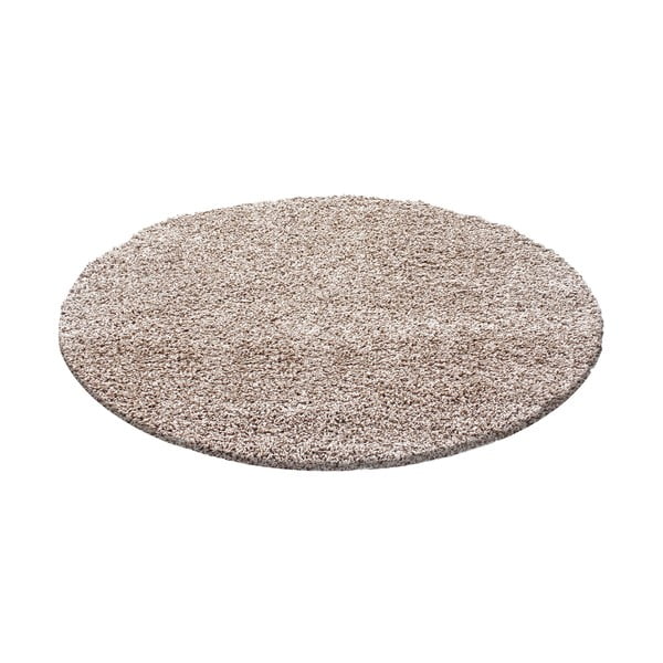 Apvalios formos kilimas smėlio spalvos ø 200 cm Life – Ayyildiz Carpets