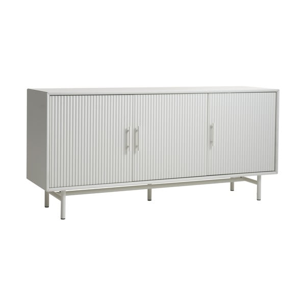 Šoninė spintelė pilkos spalvos 160x75x45 cm Palma – Unique Furniture-image-2