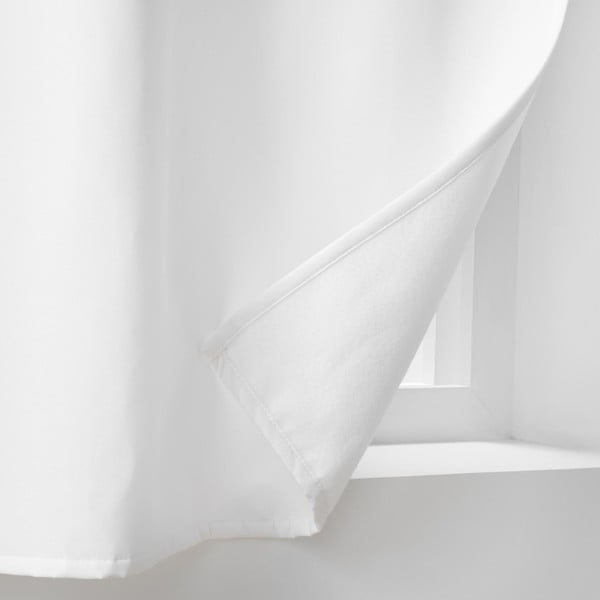 Baltos spalvos iš mikropluošto termo užuolaida 135x180 cm Micropolar – douceur d'intérieur-image-3