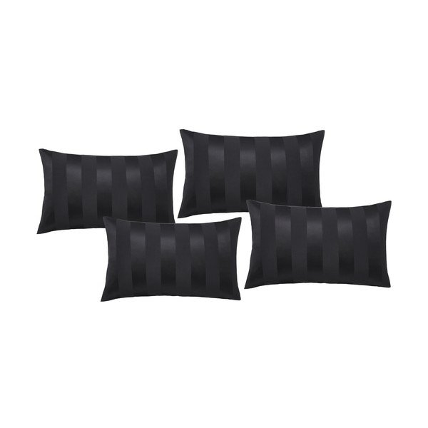 Iš satino pagalvės užvalkalai 4 vnt. 75x50 cm So Soft Satin Stripe – Catherine Lansfield