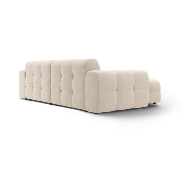 Smėlio spalvos kampinė sofa (su kairiuoju kampu/su gultu) Kendal – Micadoni -image-4