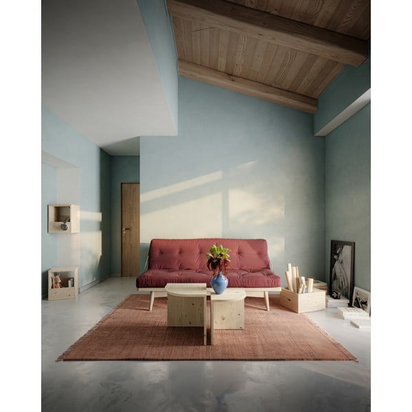 Aksominė modulinė sofa Karup Design Folk Raw/Dark Green-image-1