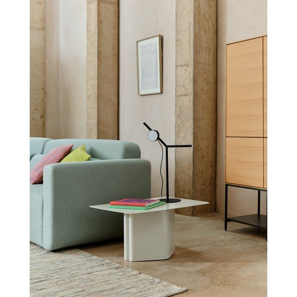 Juodos spalvos iš metalo stalinis šviestuvas LED su pritemdymo funkcija (aukštis 61,5 cm) Orey – Kave Home-image-4
