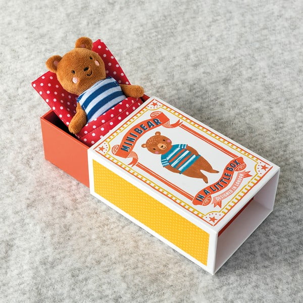 Pliušinis žaislas Mini Bear in a Little Box – Rex London-image-1